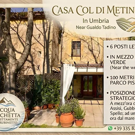 Col Di Metino - Umbria Apartamento Gualdo Tadino
